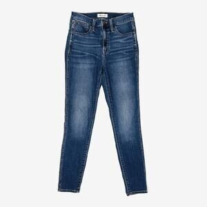 Madewell‎ 10" High-Rise Roadtripper Supersoft Jeans Size 26 Blue Skinny Casual